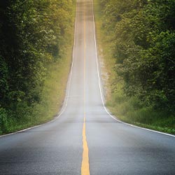 Türfolie 3d Optik Highway