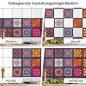 Preview: Fliesenaufkleber Mumbai Anwendungsmöglichkeiten in Collage Bild 1
