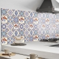 Mobile Preview: Küchenrückwand Aluverbund Azulejo Bild 2