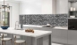 Preview: Küchenrückwand Aluverbund Backsteine dunkelgrau Bild 3