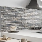 Preview: Küchenrückwand Aluverbund klassische Ziegelsteine Bild 2