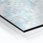 Preview: Küchenrückwand Aluverbund blaue Mosaik Fliesen Bild 1