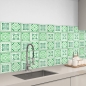 Preview: Küchenrückwand Aluverbund Bohemia Tiles Green Bild 3