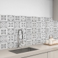 Mobile Preview: Küchenrückwand Aluverbund Bohemia Tiles Grey Bild 3