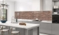 Mobile Preview: Küchenrückwand Aluverbund braune Steinwand Bild 3