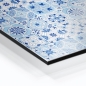 Mobile Preview: Küchenrückwand Aluverbund Ceramic Tiles Blue Bild 1