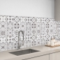 Mobile Preview: Küchenrückwand Aluverbund Ceramic Tiles Grey Bild 3
