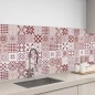 Mobile Preview: Küchenrückwand Aluverbund dekorative Patchwork Bild 3