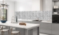 Preview: Küchenrückwand Aluverbund graue Kachel Bild 3
