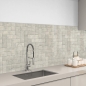 Mobile Preview: Küchenrückwand Aluverbund graue Mosaik Steine Bild 3