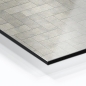 Preview: Küchenrückwand Aluverbund graue Mosaik Steine Bild 1