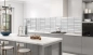 Preview: Küchenrückwand Aluverbund grauer Fliesenspiegel Bild 3