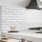 Preview: Küchenrückwand Aluverbund hellgraue Ziegelsteine Bild 2