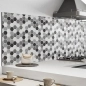 Preview: Küchenrückwand Aluverbund Hexagon Bild 2