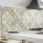 Mobile Preview: Küchenrückwand Aluverbund keramisches Muster Bild 2
