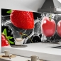 Mobile Preview: Küchenrückwand Aluverbund Kirsche mit Erdbeeren Bild 2
