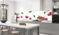 Preview: Küchenrückwand Aluverbund Kirschen mit Kirschblättern Bild 3