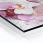 Mobile Preview: Küchenrückwand Aluverbund lila rosa Orchideen Bild 2