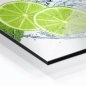 Mobile Preview: Küchenrückwand Aluverbund Limetten im Wasser Bild 2