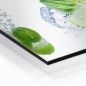 Mobile Preview: Küchenrückwand Aluverbund Limetten Wasser Splash Bild 2