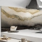 Preview: Küchenrückwand Aluverbund Marmor Goldoptik Bild 2