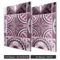 Mobile Preview: Küchenrückwand Aluverbund Maurian Tiles Purple Bild 4