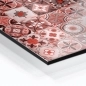 Mobile Preview: Küchenrückwand Aluverbund Maurian Tiles Red Bild 1