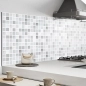 Preview: Küchenrückwand Aluverbund Mosaik Optik Bild 2