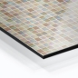 Mobile Preview: Küchenrückwand Aluverbund Mosaik Steine nude Bild 1