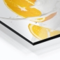 Preview: Küchenrückwand Aluverbund Orange Spritzwasser Bild 2