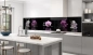 Mobile Preview: Küchenrückwand Aluverbund Orchidee Zen Steine Bild 3