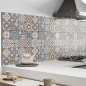 Preview: Küchenrückwand Aluverbund Patchwork Marrakesh Bild 2