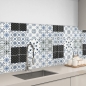 Preview: Küchenrückwand Aluverbund Porto blau Bild 3