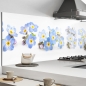 Mobile Preview: Küchenrückwand Aluverbund primula-blau Bild 1