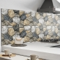 Preview: Küchenrückwand Aluverbund römische Steinwand Bild 2
