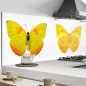 Mobile Preview: Küchenrückwand Aluverbund Schmetterling gelb Bild 1