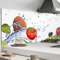 Mobile Preview: Küchenrückwand Aluverbund spritzige bunte Früchte Bild 1