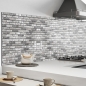 Preview: Küchenrückwand Aluverbund Steinmauer grau Bild 2
