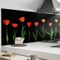 Mobile Preview: Küchenrückwand Aluverbund Tulpen Bild 1