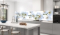 Preview: Küchenrückwand Aluverbund weisse Orchideen Bild 3
