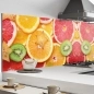 Preview: Küchenrückwand Aluverbund Zitrusfrüchte Kiwi Bild 1
