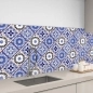 Preview: Küchenrückwand Aluverbund blaue portugiesische Azulejo Fliesen Bild 3