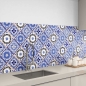 Mobile Preview: kuechenrueckwand folie blaue portugiesische azulejo fliesen bild 1