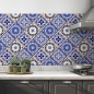 Preview: kuechenrueckwand folie blaue portugiesische azulejo fliesen bild 2
