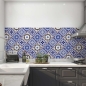 Mobile Preview: kuechenrueckwand folie blaue portugiesische azulejo fliesen bild 3
