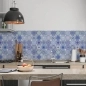 Mobile Preview: küchenrückwand folie Blue Talavera Style bild 2