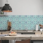 Preview: küchenrückwand folie Bohemia Tiles Blue bild 2