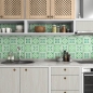 Preview: küchenrückwand folie Bohemia Tiles Green bild 3