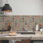 Preview: küchenrückwand folie bunte patchwork bild 2