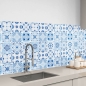 Preview: küchenrückwand folie Ceramic Tiles Blue bild 1